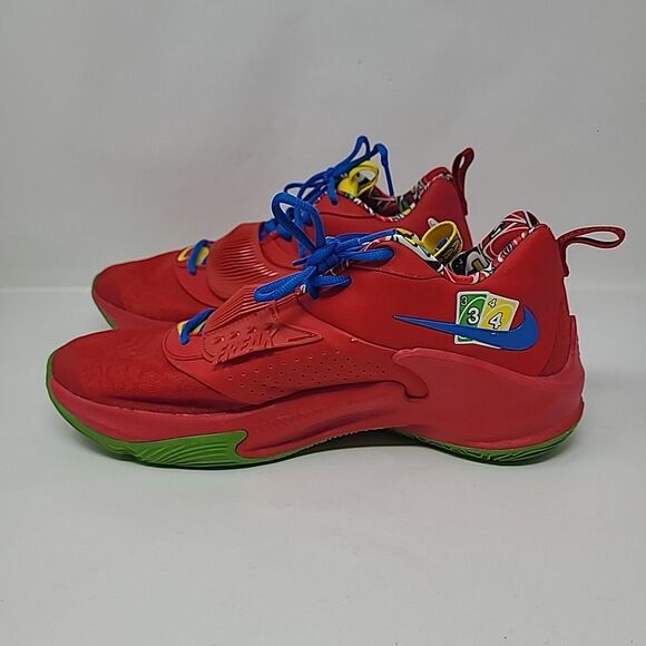 Nike Zoom Freak 3 Uno Red 50th Anniversary Red DC9363-600 size 12.5 main image 4
